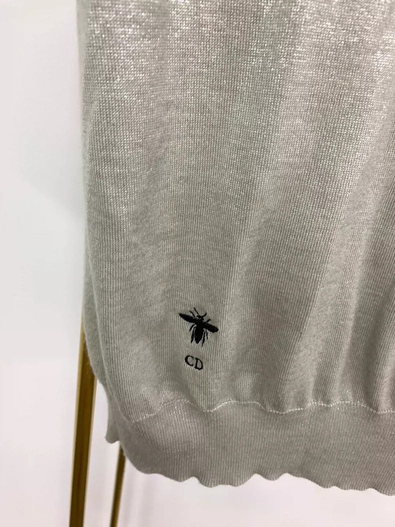 Dior Dior Silver Gray Short Sleeve T-shirt - dmc Size US M / EU 48-50 / 2 - 2 Thumbnail