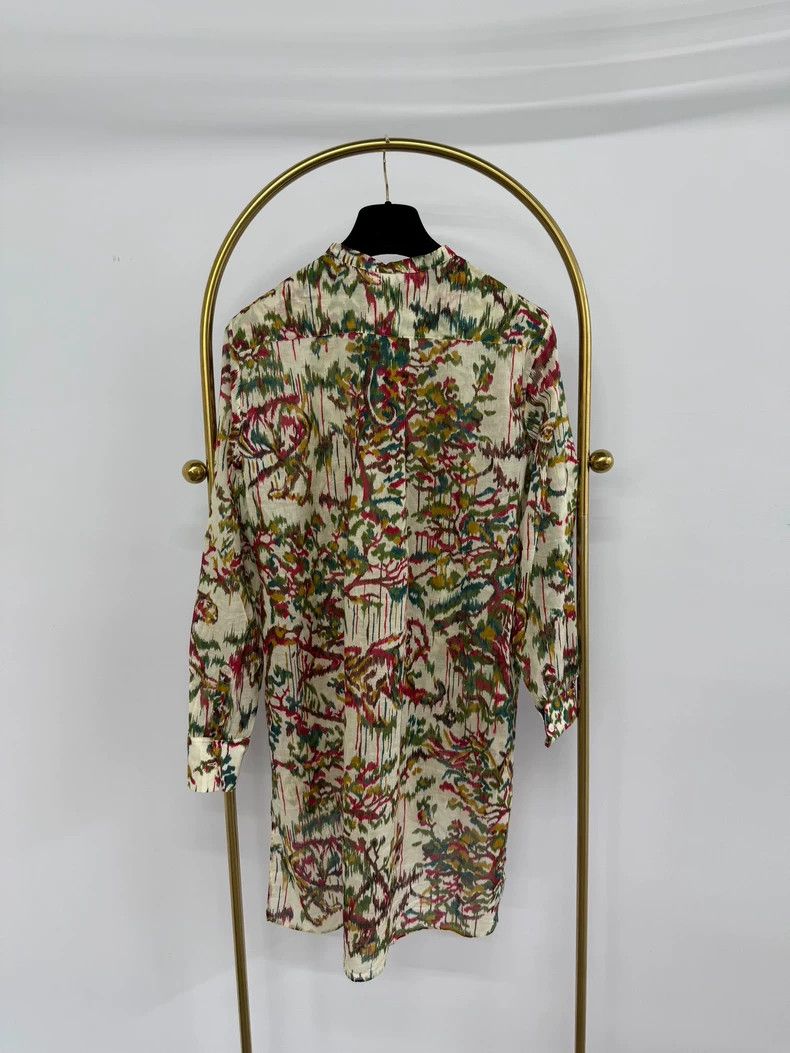 Dior Dior Colorful Printed Long Sleeve Shirt - dmc Size US M / EU 48-50 / 2 - 2 Thumbnail