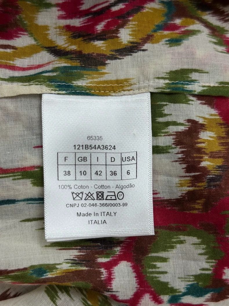 Dior Dior Colorful Printed Long Sleeve Shirt - dmc Size US M / EU 48-50 / 2 - 5 Thumbnail