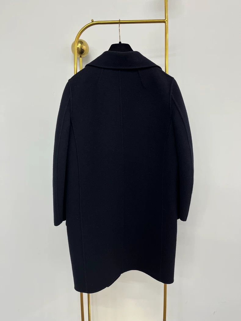 Dior Dior Dark Blue Cashmere Coat - dmc Size US M / EU 48-50 / 2 - 3 Thumbnail