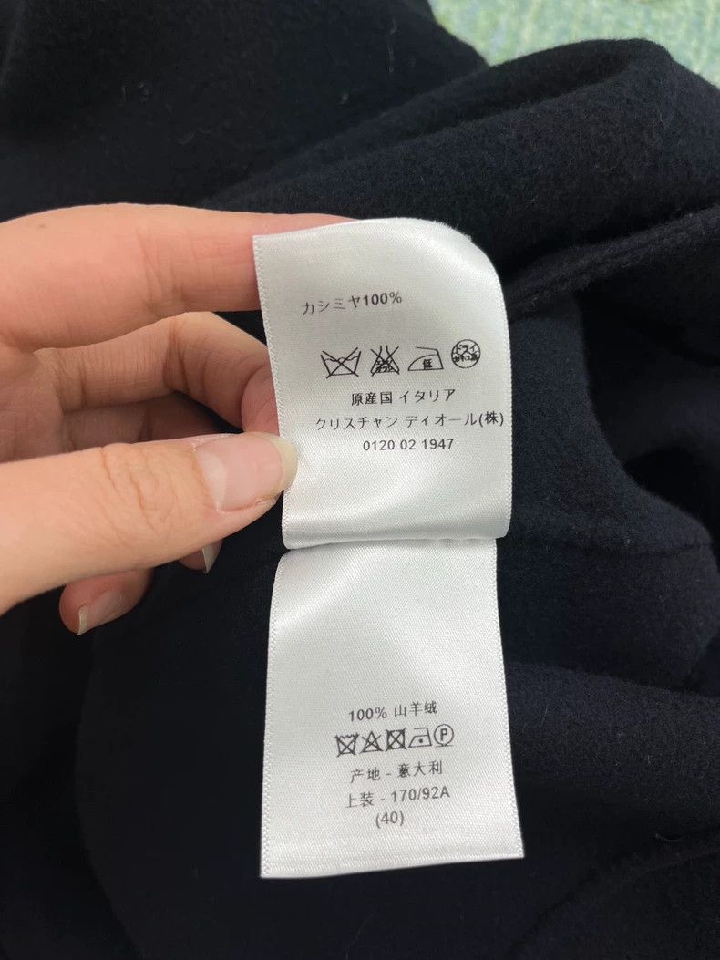 Dior Dior Dark Blue Cashmere Coat - dmc Size US M / EU 48-50 / 2 - 6 Thumbnail