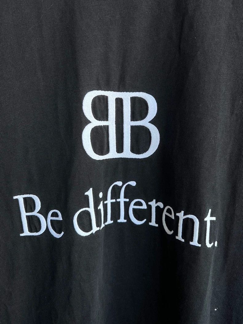Balenciaga Balenciaga FW22 Be Different 2B Logo Tee - dmc Size US XL / EU 56 / 4 - 3 Thumbnail