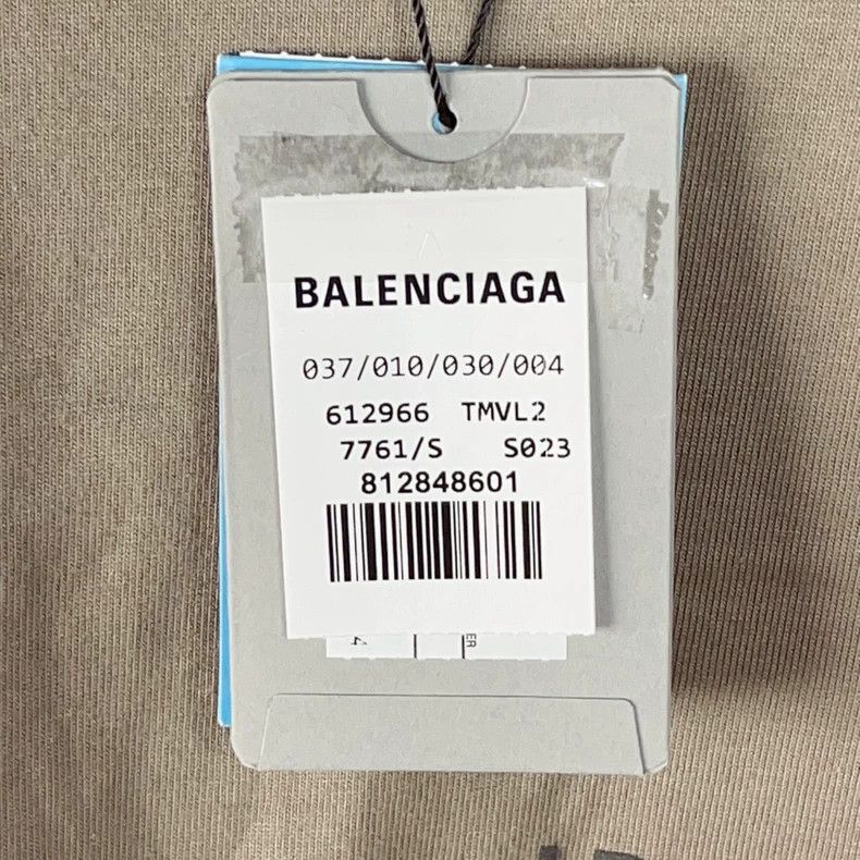 Balenciaga Balenciaga x WFP Logo Print Short Sleeve T-Shirt - dmc Size US S / EU 44-46 / 1 - 6 Thumbnail