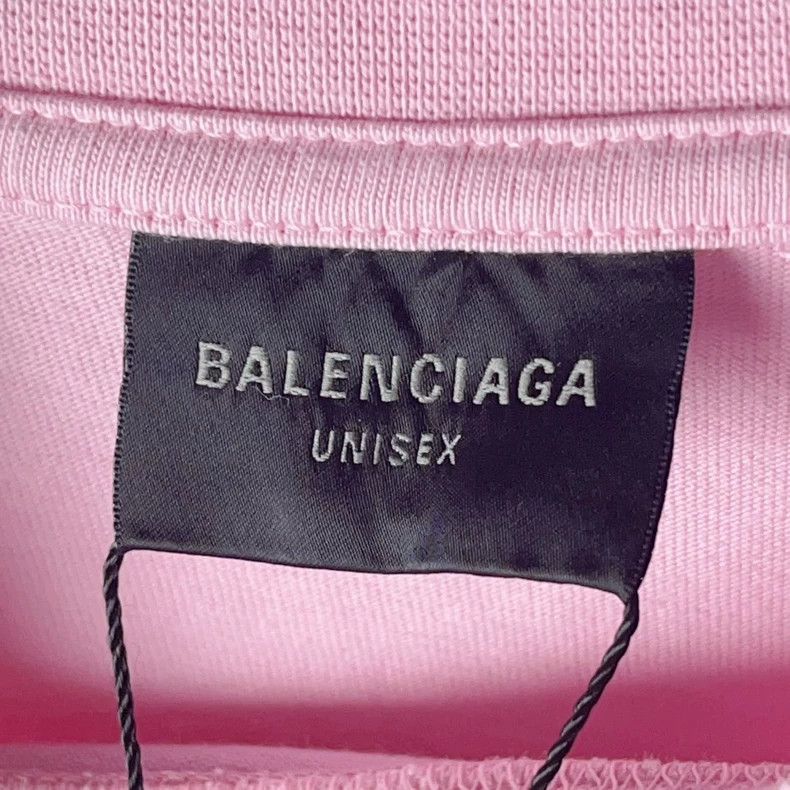 Balenciaga Balenciaga FW23 Pink Crystal Short Sleeve T-shirt - dmc Size US M / EU 48-50 / 2 - 4 Thumbnail