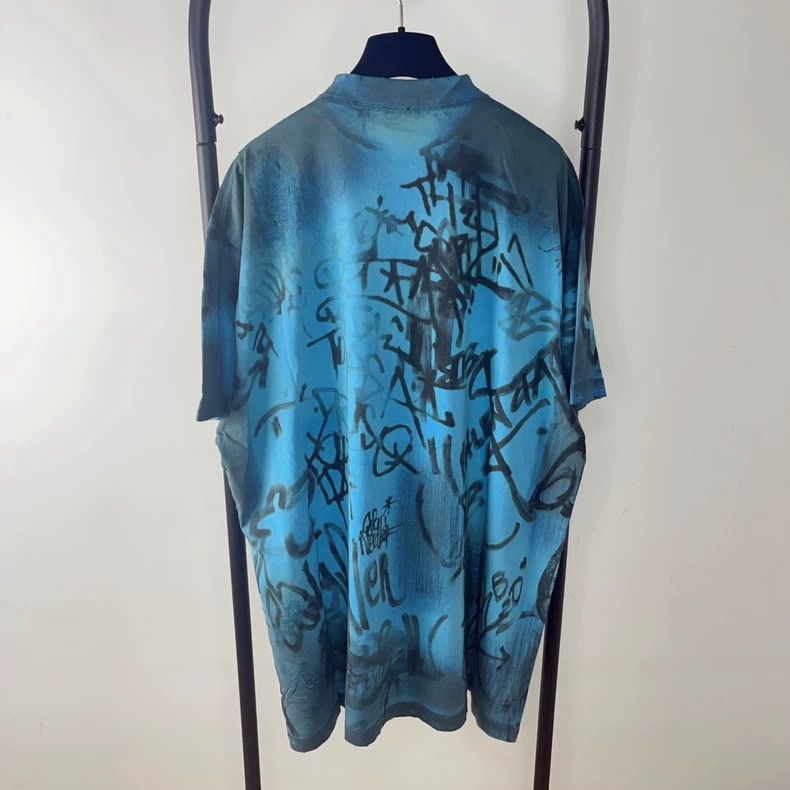 Balenciaga Balenciaga SS23 Logo Print Short Sleeve T-shirt - dmc Size US M / EU 48-50 / 2 - 3 Thumbnail
