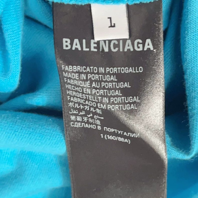 Balenciaga Balenciaga SS23 Logo Print Short Sleeve T-shirt - dmc Size US M / EU 48-50 / 2 - 6 Thumbnail