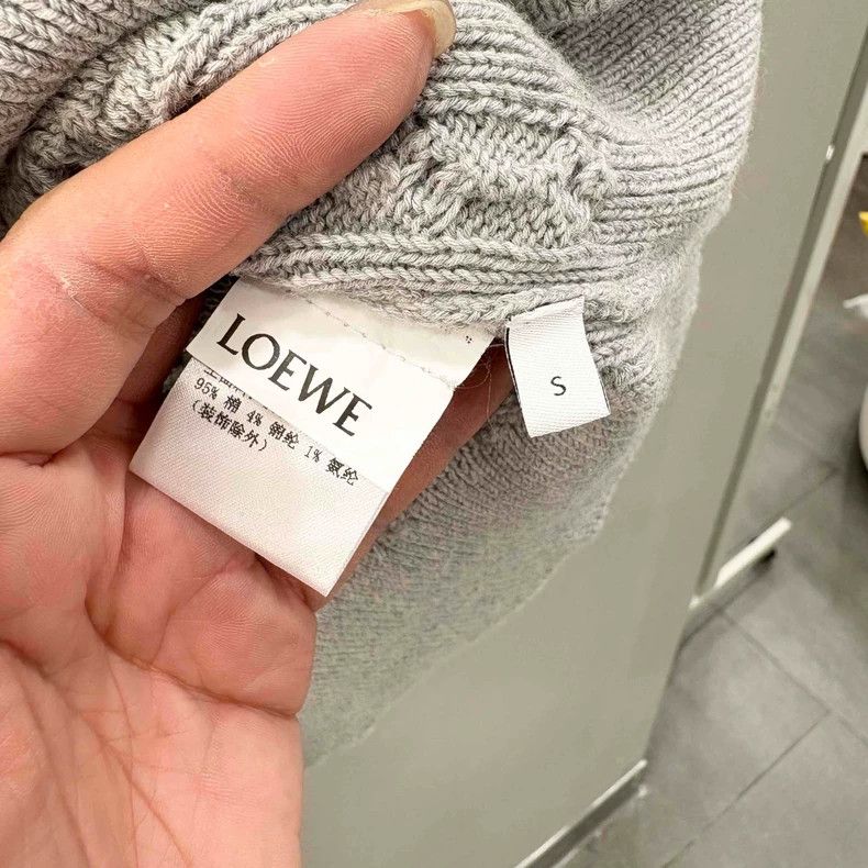 Loewe Loewe Cable Knit Collegiate Style Knit Vest - dmc Size US S / EU 44-46 / 1 - 5 Thumbnail