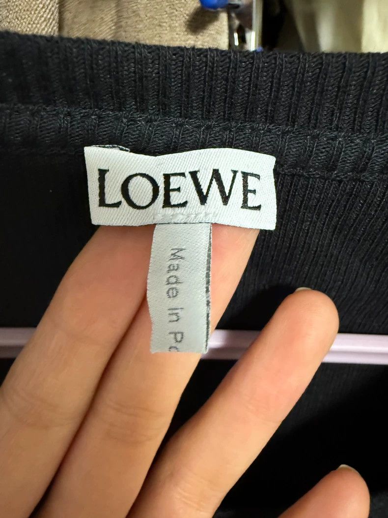 Loewe Loewe Black Basic Sleeveless Tank Top - dmc Size US S / EU 44-46 / 1 - 2 Thumbnail