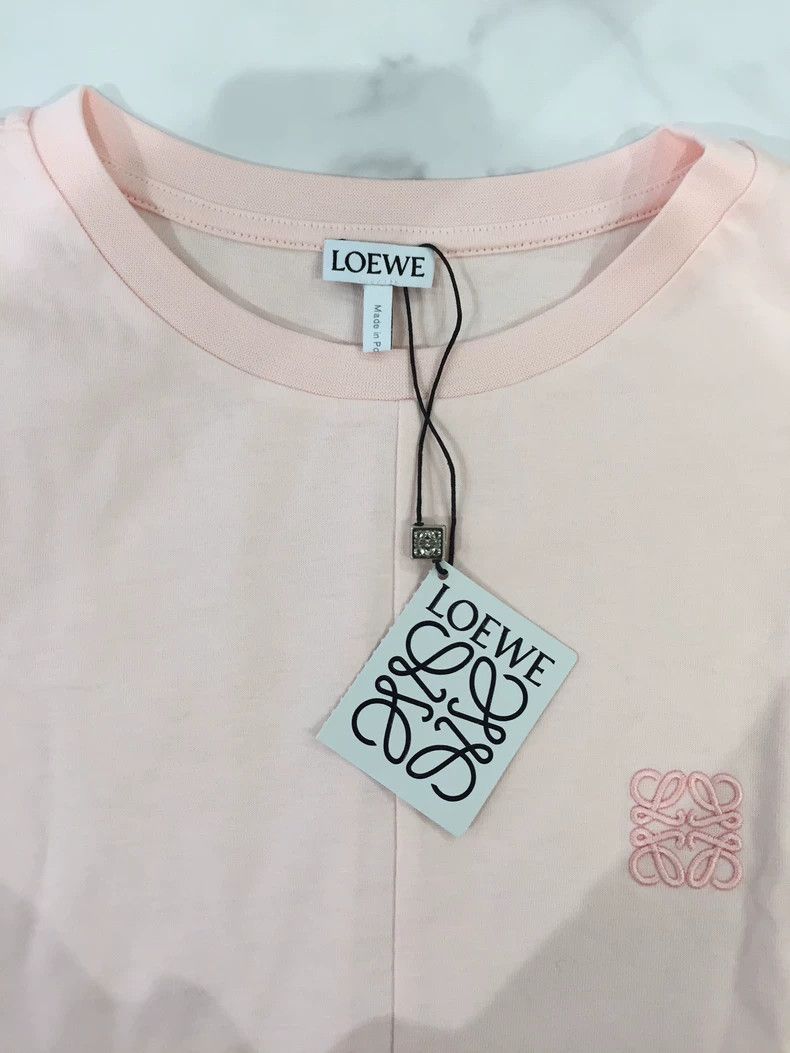 Loewe Loewe Cotton T-Shirt Asymmetric Hem - dmc Size US XS / EU 42 / 0 - 4 Thumbnail