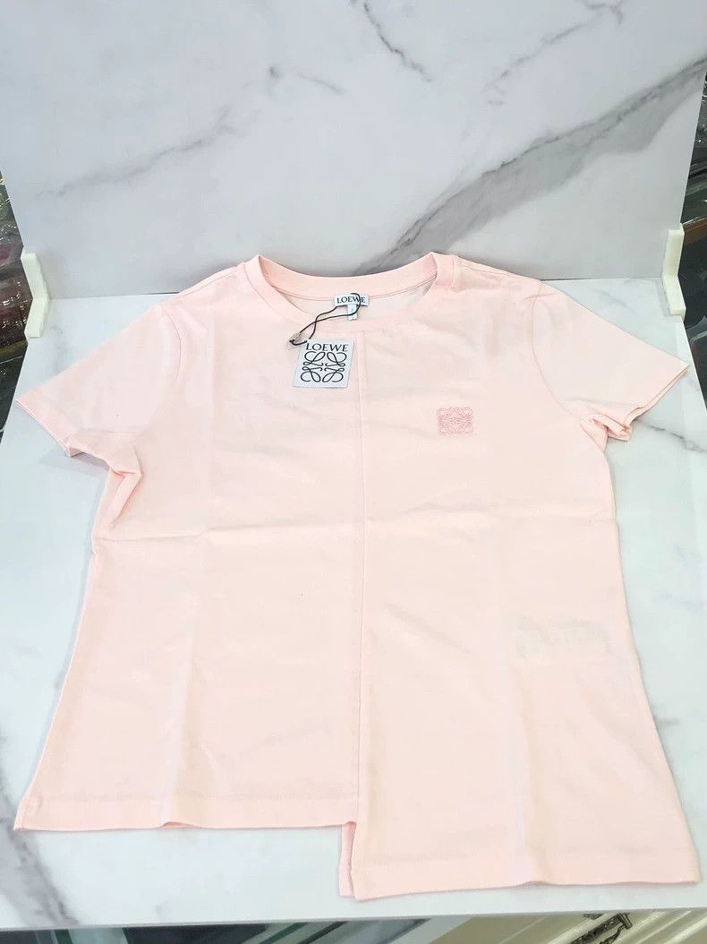 Loewe Loewe Cotton T-Shirt Asymmetric Hem - dmc Size US XS / EU 42 / 0 - 2 Thumbnail