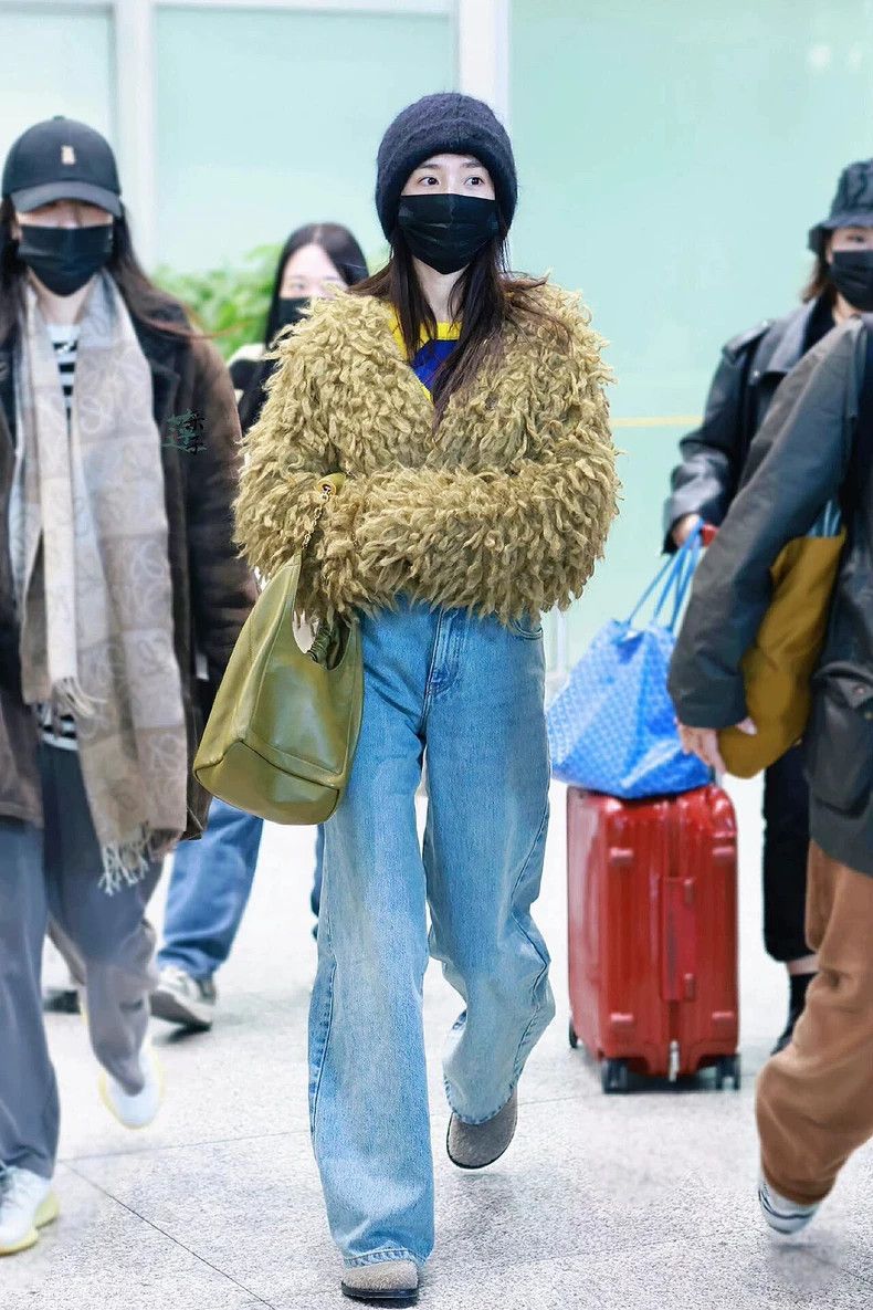 Loewe High-Waist Denim Jeans - dmc