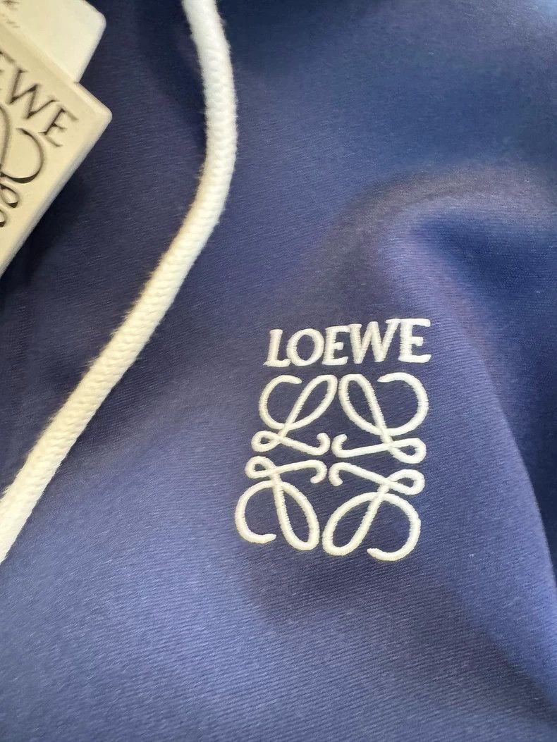 Loewe Loewe Blue Zip-Up Hoodie Jacket - dmc Size US S / EU 44-46 / 1 - 8 Thumbnail