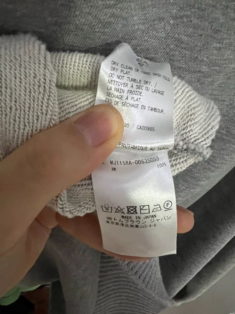 Thom Browne Thom Browne Men's Crew Neck Sweatshirt - dmc Size US M / EU 48-50 / 2 - 4 Thumbnail