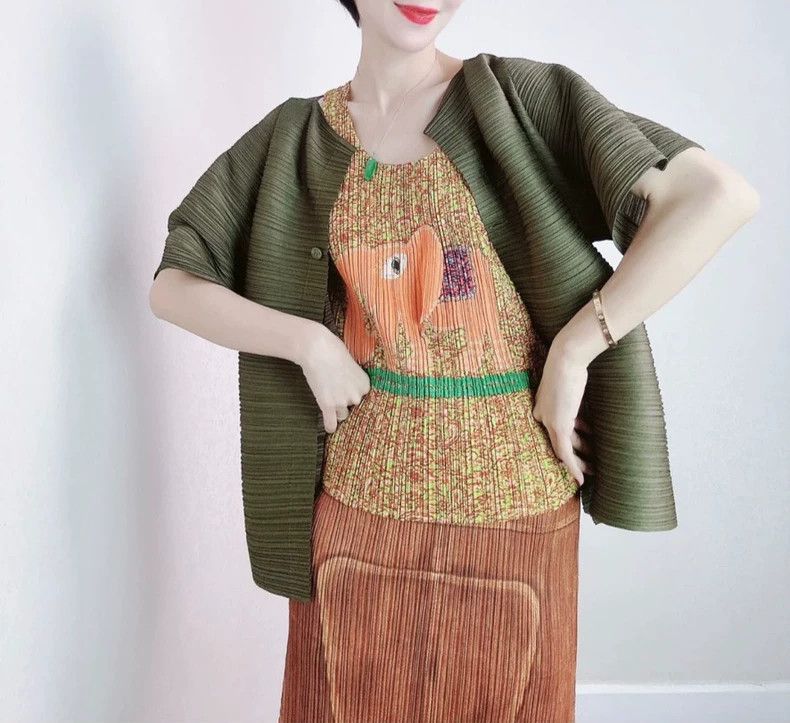 Issey Miyake ISSEY MIYAKE Pleats Please Elephant Tank Top - dmc Size US M / EU 48-50 / 2 - 8 Thumbnail