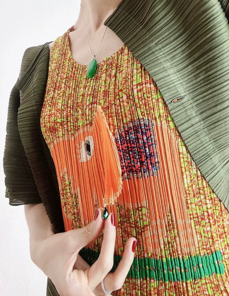 Issey Miyake ISSEY MIYAKE Pleats Please Elephant Tank Top - dmc Size US M / EU 48-50 / 2 - 7 Thumbnail