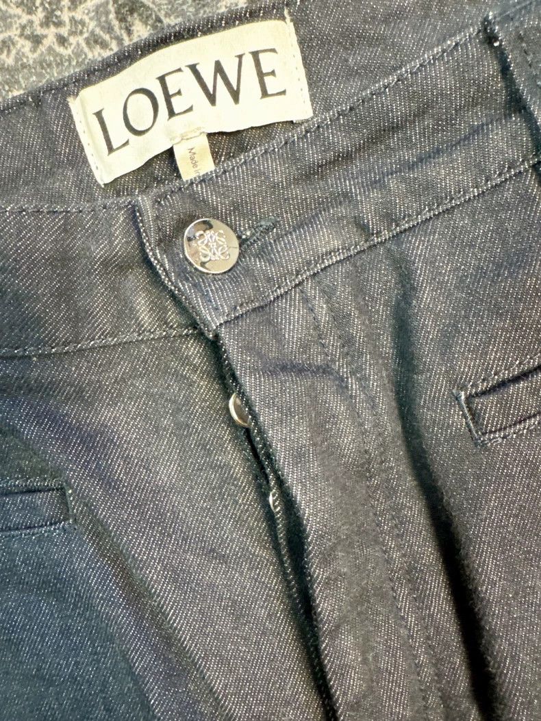 Loewe Loewe Fisherman Cuffed Denim Jeans - dmc Size US 34 / EU 50 - 2 Thumbnail