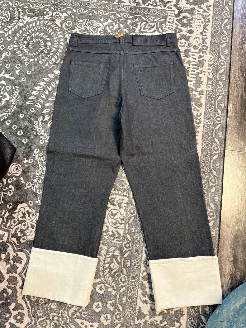Loewe Loewe Fisherman Cuffed Denim Jeans - dmc Size US 34 / EU 50 - 4 Thumbnail