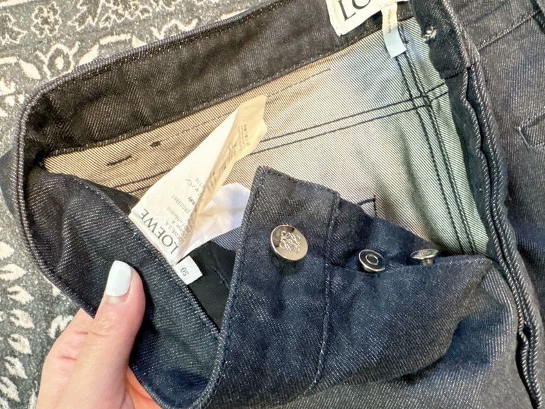 Loewe Loewe Fisherman Cuffed Denim Jeans - dmc Size US 34 / EU 50 - 3 Thumbnail