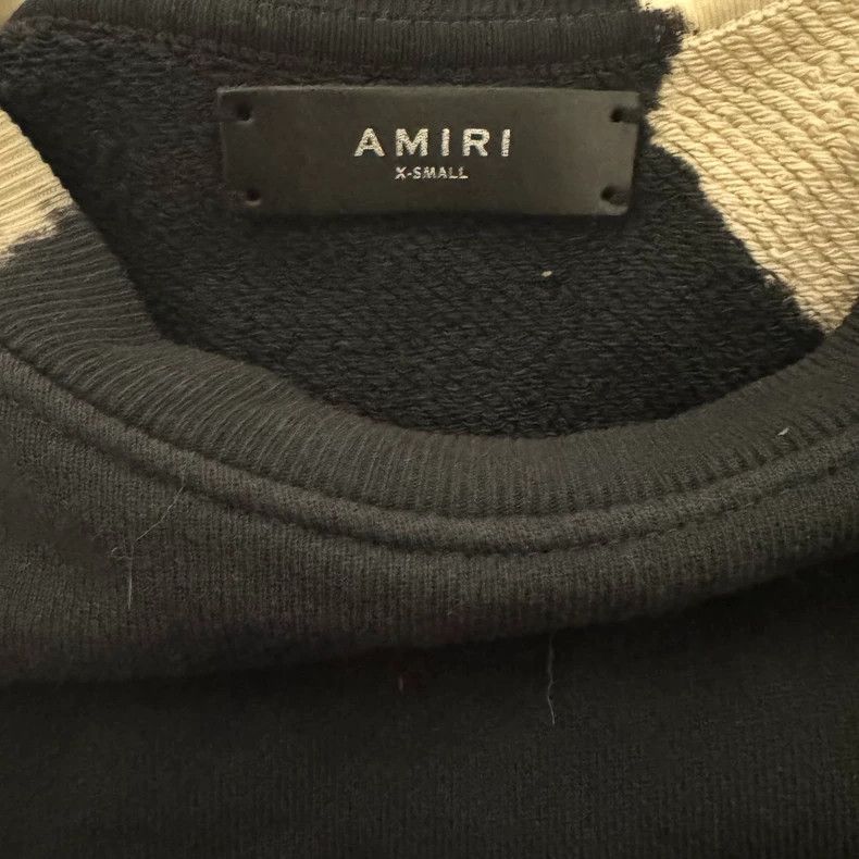 Amiri Amiri Two-Tone Gradient Distressed Sweatshirt - dmc Size US XS / EU 42 / 0 - 2 Thumbnail
