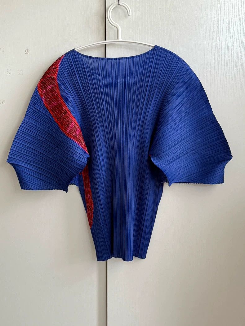 Issey Miyake Issey Miyake Palm Tree Pleated Top - dmc Size US M / EU 48-50 / 2 - 2 Thumbnail