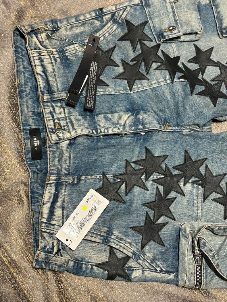 Amiri Amiri Chemist Star Washed Cargo Jeans - dmc Size US 36 / EU 52 - 3 Thumbnail