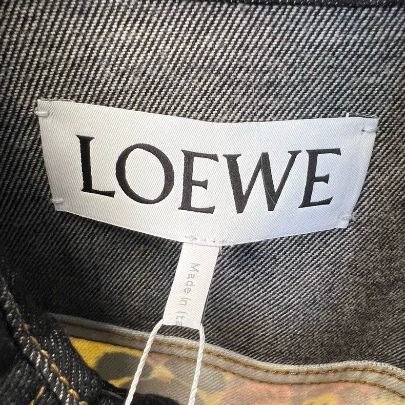 Loewe Loewe Floral Patchwork Denim Coat - dmc Size US M / EU 48-50 / 2 - 4 Thumbnail