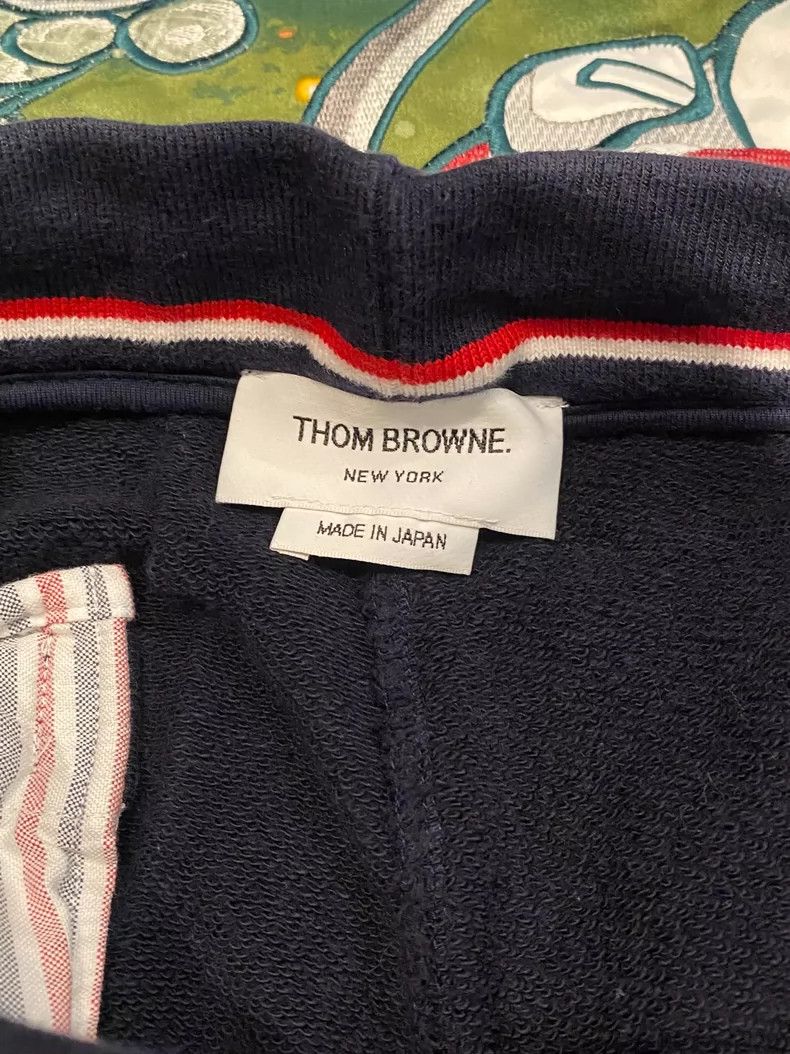 Thom Browne THOM BROWNE Striped Sweatpants - dmc Size US 26 / EU 42 - 7 Thumbnail