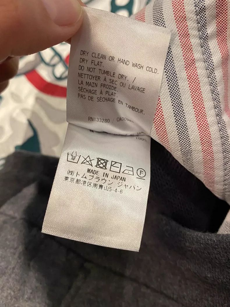 Thom Browne THOM BROWNE Striped Sweatpants - dmc Size US 26 / EU 42 - 7 Thumbnail