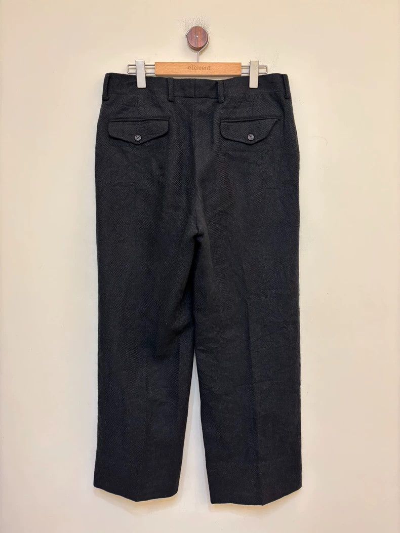 Issey Miyake Issey Miyake Silk Wool Wide-Leg Trousers - dmc Size US 32 / EU 48 - 6 Thumbnail
