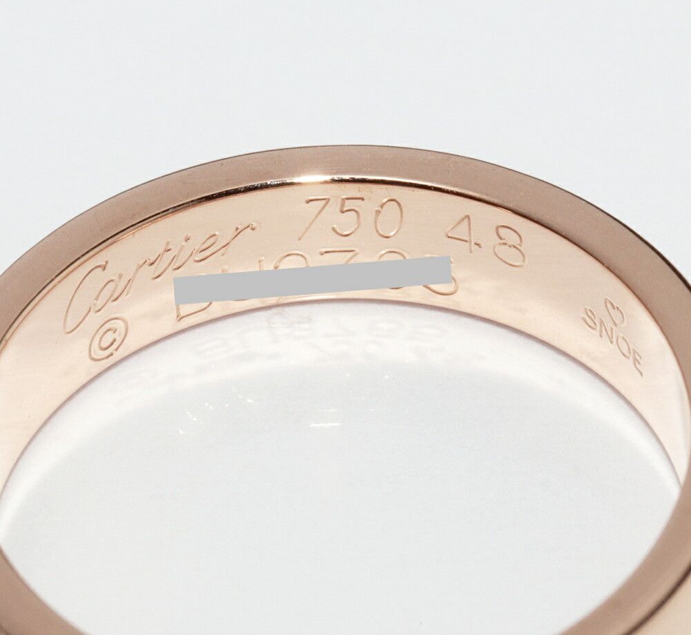 Cartier Cartier Cartier Happy Birthday Au750 Ring Size 8 Crocodile skin Ring B40511 DUTY FREE for USA Size ONE SIZE - 4 Thumbnail