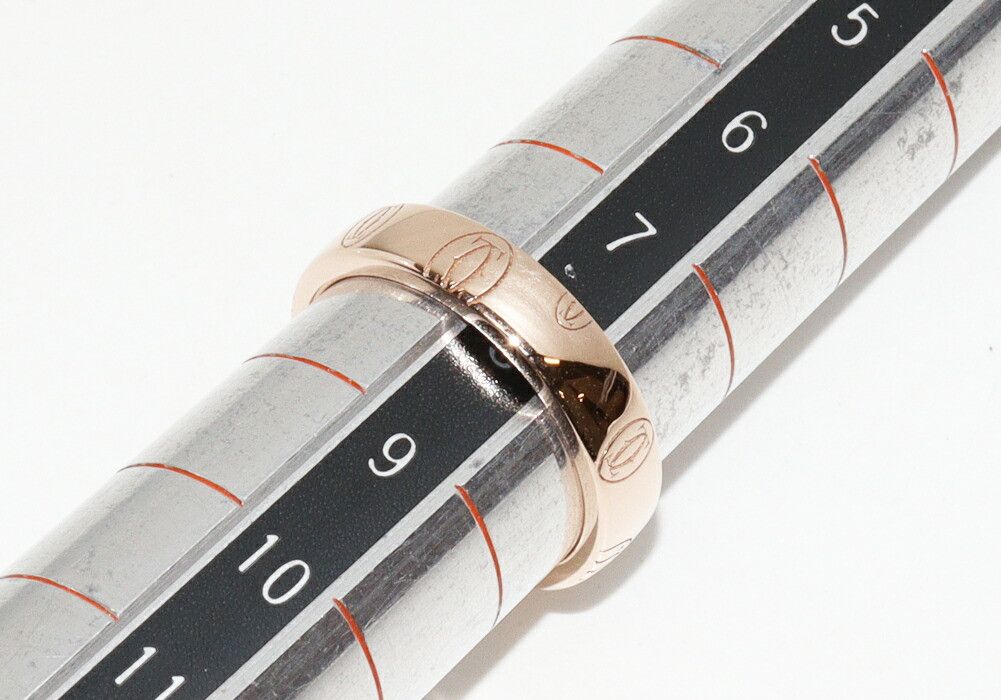 Cartier Cartier Cartier Happy Birthday Au750 Ring Size 8 Crocodile skin Ring B40511 DUTY FREE for USA Size ONE SIZE - 2 Thumbnail