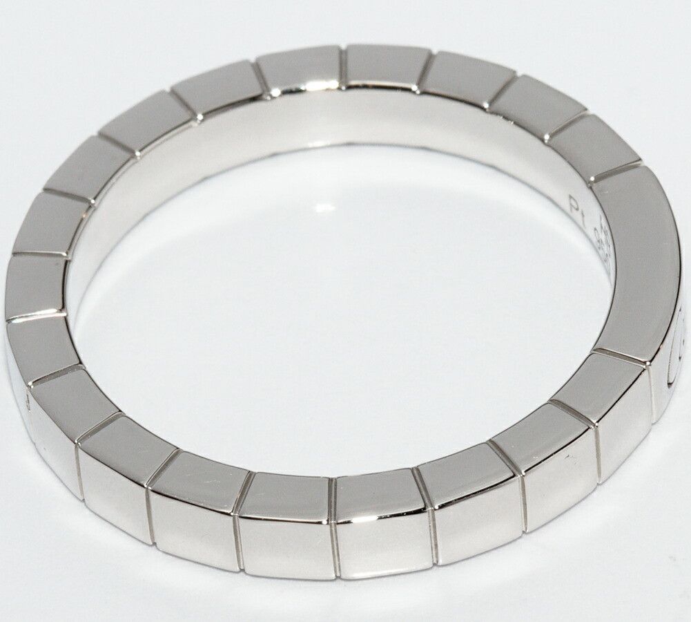 Cartier Cartier Cartier Lanieres Pt950 Ring Size 57 Metal Ring B40481 DUTY FREE for USA Size ONE SIZE - 3 Thumbnail