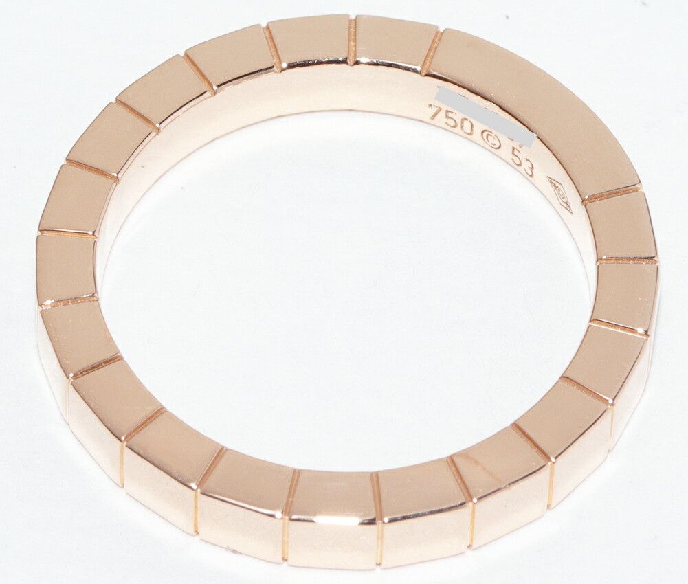 Cartier Cartier Cartier Lanieres Au750 Pink Gold Ring Size 53 Crocodile skin Ring B40483 DUTY FREE for USA Size ONE SIZE - 4 Thumbnail