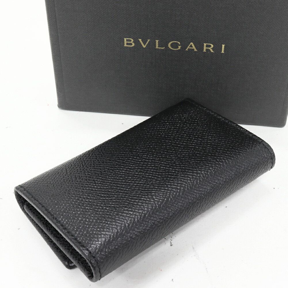 Bvlgari Bvlgari BVLGARI Bulgari Bulgari Grained Calf Leather Key Case Leather Key case 20234 DUTY FREE for USA Size ONE SIZE - 2 Thumbnail