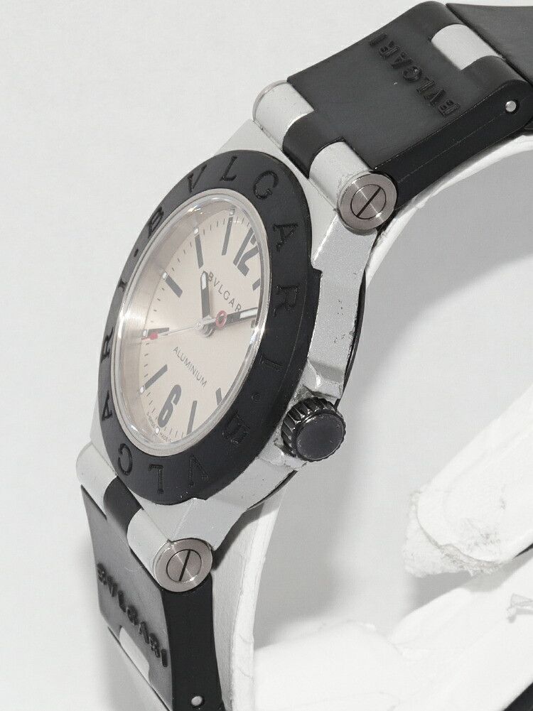 Bvlgari Bvlgari Bvlgari Aluminium Aluminium Metal Quartz AL32TA DUTY FREE for USA Size ONE SIZE - 3 Thumbnail
