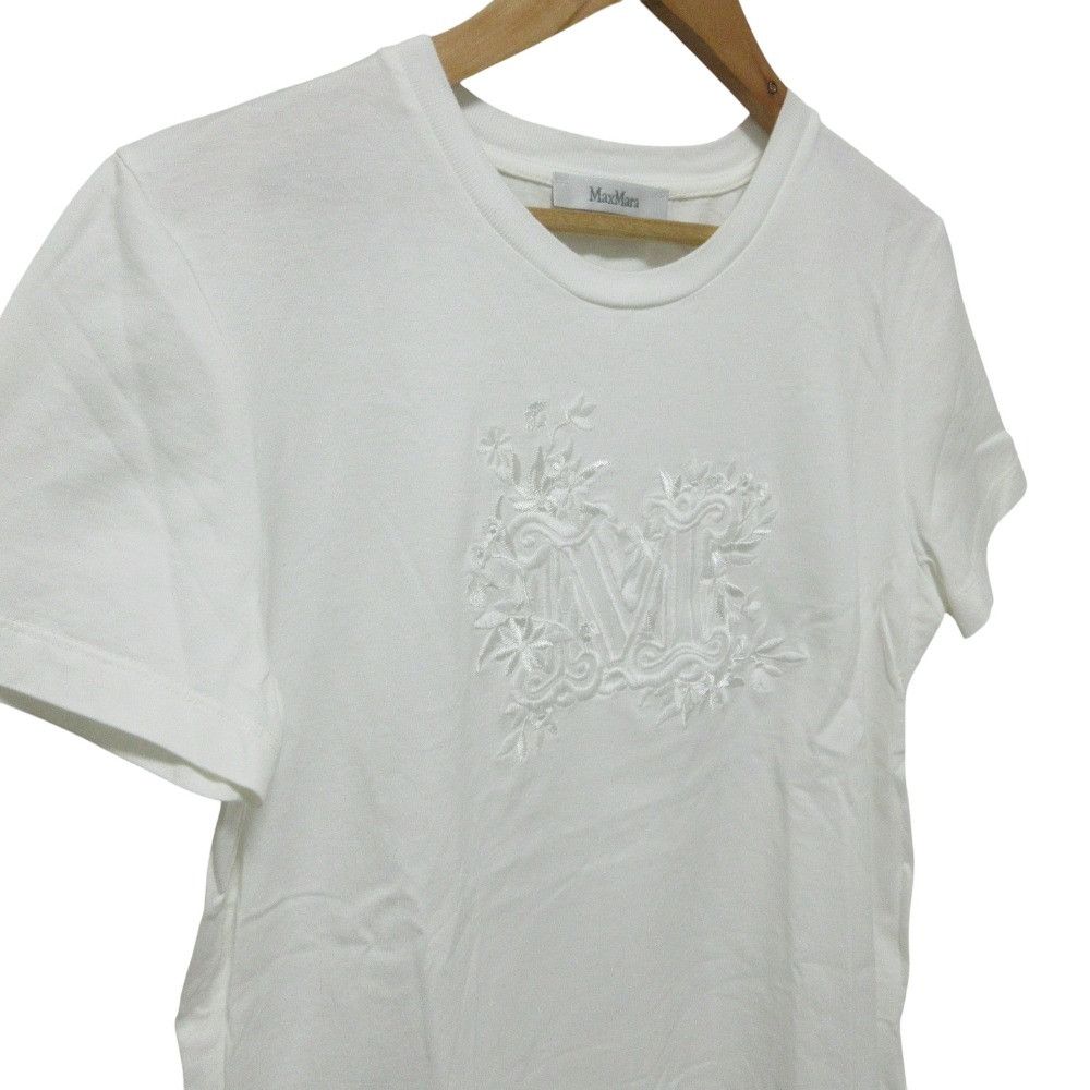 Max Mara MaxMara Max Mara SACHA EMBROIDERED T-shirt Cotton T-Shirts DUTY FREE for USA Size ONE SIZE - 4 Thumbnail