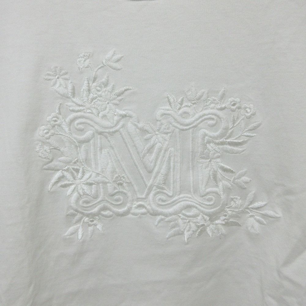 Max Mara MaxMara Max Mara SACHA EMBROIDERED T-shirt Cotton T-Shirts DUTY FREE for USA Size ONE SIZE - 5 Thumbnail