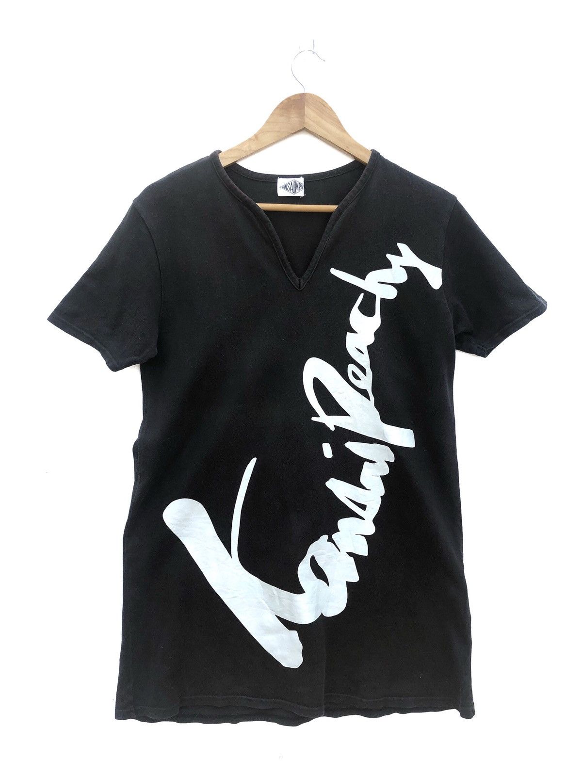Kansai Yamamoto × Vintage Vintage kansai yamamoto kansi impact shirt big logo Size US M / EU 48-50 / 2 - 1 Thumbnail