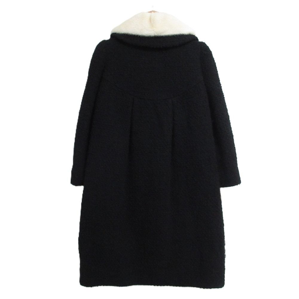 Other Other FOXEY Mink Wool Tweed Coat Natural Material Outerwear 34709 DUTY FREE for USA Size ONE SIZE - 2 Thumbnail