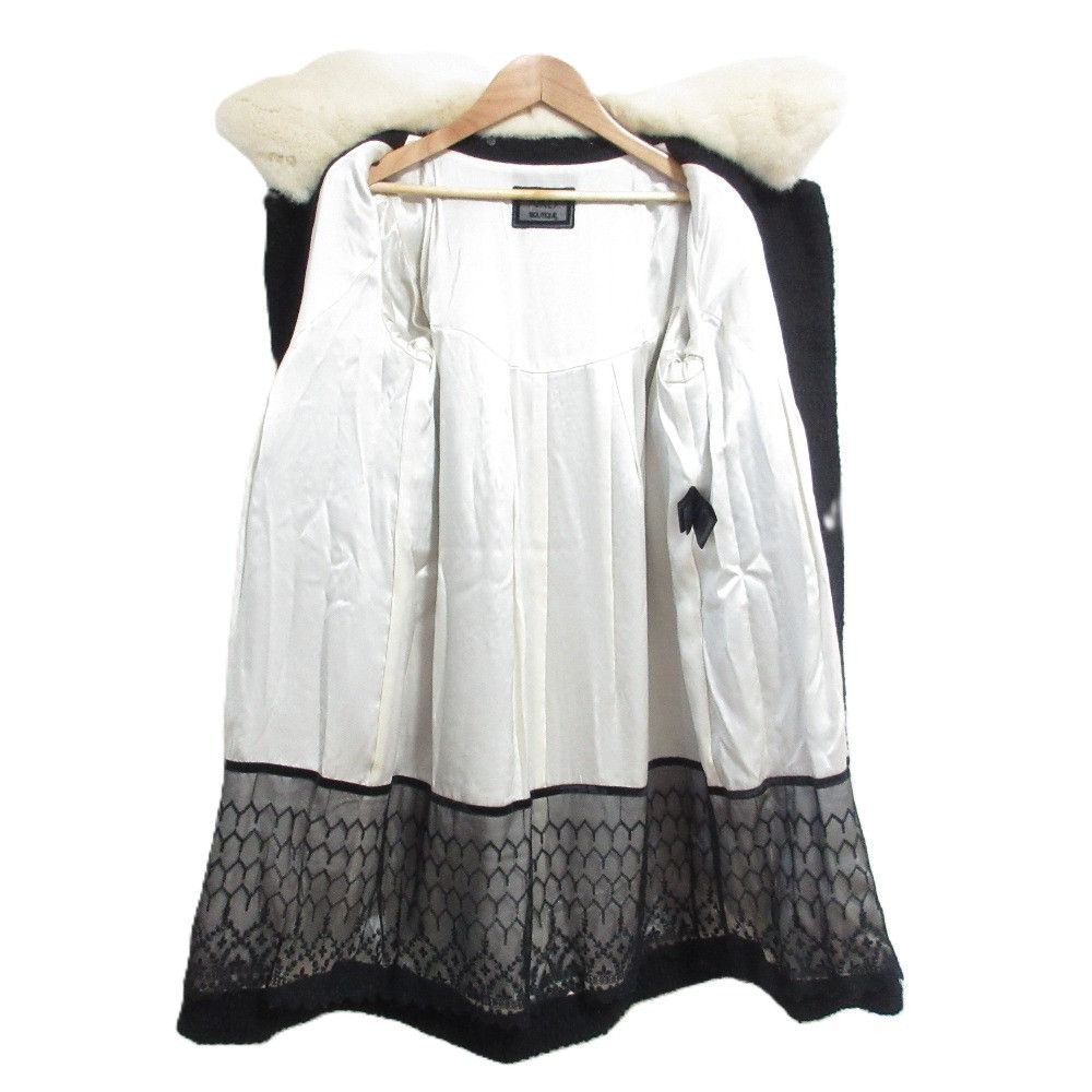 Other Other FOXEY Mink Wool Tweed Coat Natural Material Outerwear 34709 DUTY FREE for USA Size ONE SIZE - 7 Thumbnail