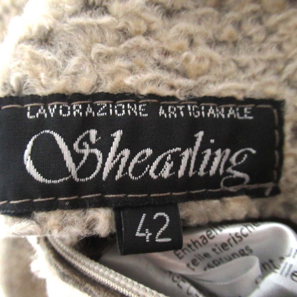 Other Other BORGO DEI BLU Shearling Reversible Coat Leather Outerwear DUTY FREE for USA Size ONE SIZE - 9 Thumbnail