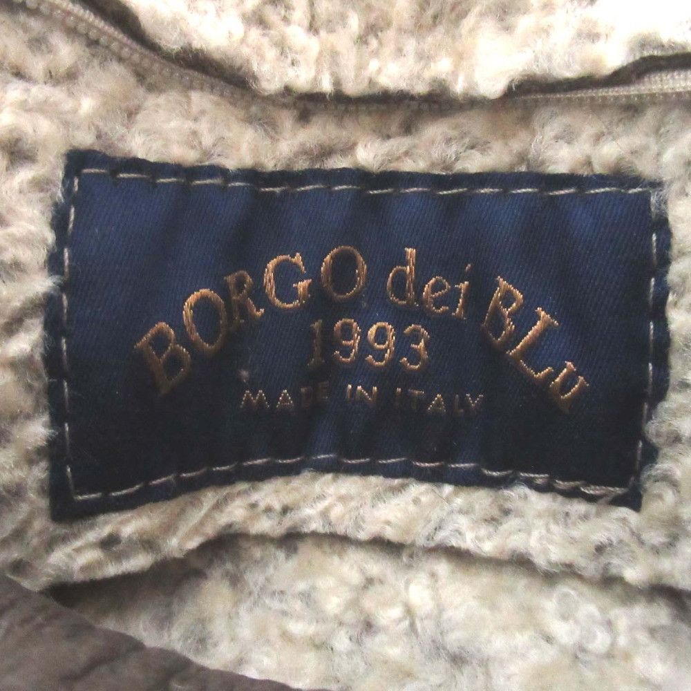 Other Other BORGO DEI BLU Shearling Reversible Coat Leather Outerwear DUTY FREE for USA Size ONE SIZE - 10 Thumbnail