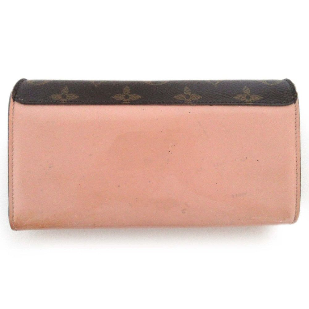 Louis Vuitton Louis Vuitton Louis Vuitton Monogram Portefeuille Cherrywood Long Wallet Canvas Long Wallet M61719 DUTY FREE for USA Size ONE SIZE - 6 Thumbnail