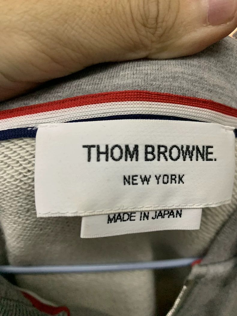 Thom Browne Thom Browne Classic Gray Hoodie - dmc Size US M / EU 48-50 / 2 - 2 Thumbnail