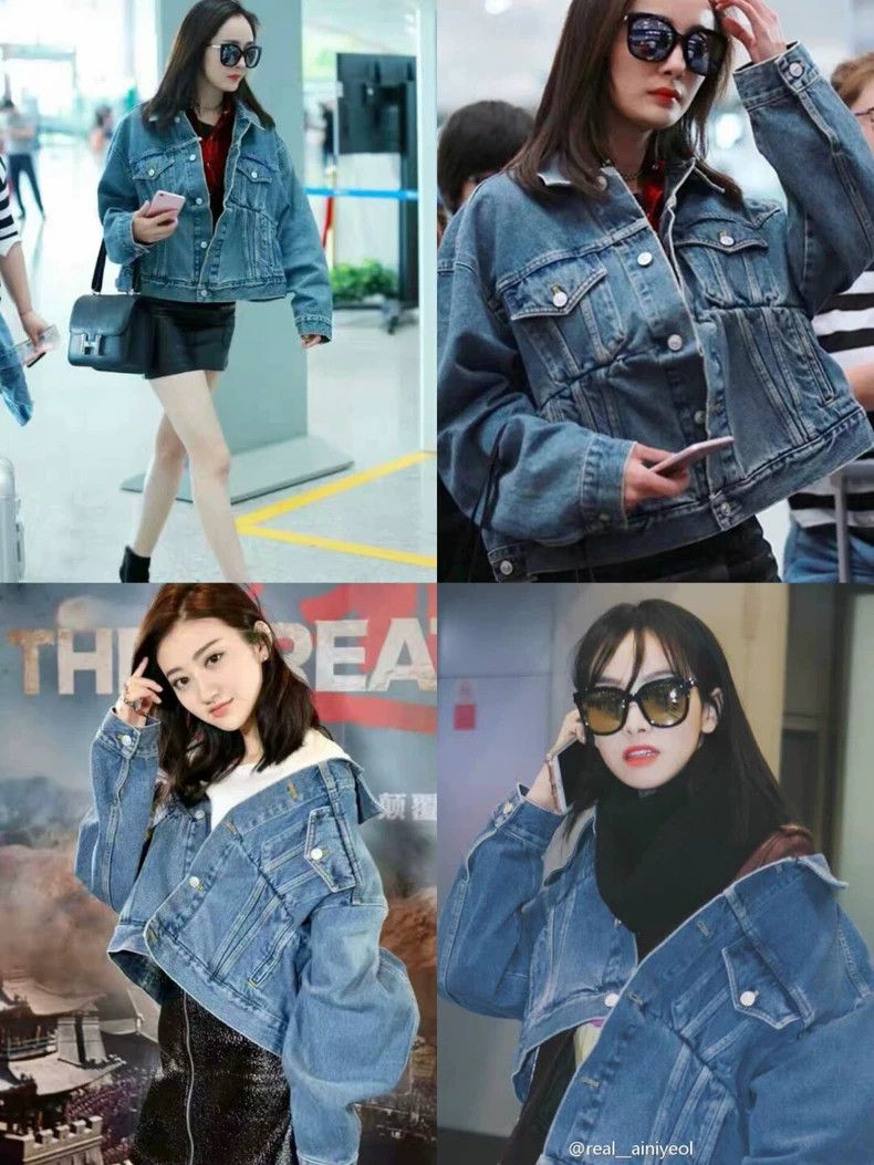 Balenciaga Balenciaga Swing Denim Jacket - dmc Size US M / EU 48-50 / 2 - 9 Thumbnail