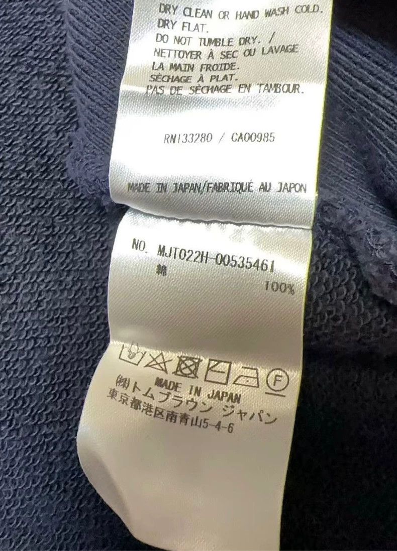 Thom Browne Thom Browne Navy Zip Hoodie - dmc Size US M / EU 48-50 / 2 - 4 Thumbnail