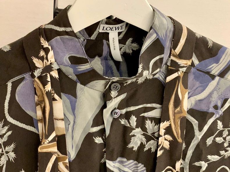 Loewe LOEWE Printed Long Sleeve Shirt - dmc Size US M / EU 48-50 / 2 - 4 Thumbnail