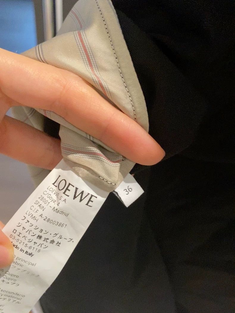 Loewe LOEWE Striped Silk Button-Up Shirt - dmc Size US M / EU 48-50 / 2 - 6 Thumbnail