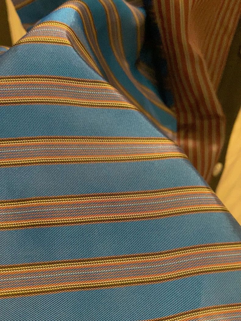 Loewe LOEWE Striped Silk Button-Up Shirt - dmc Size US M / EU 48-50 / 2 - 4 Thumbnail