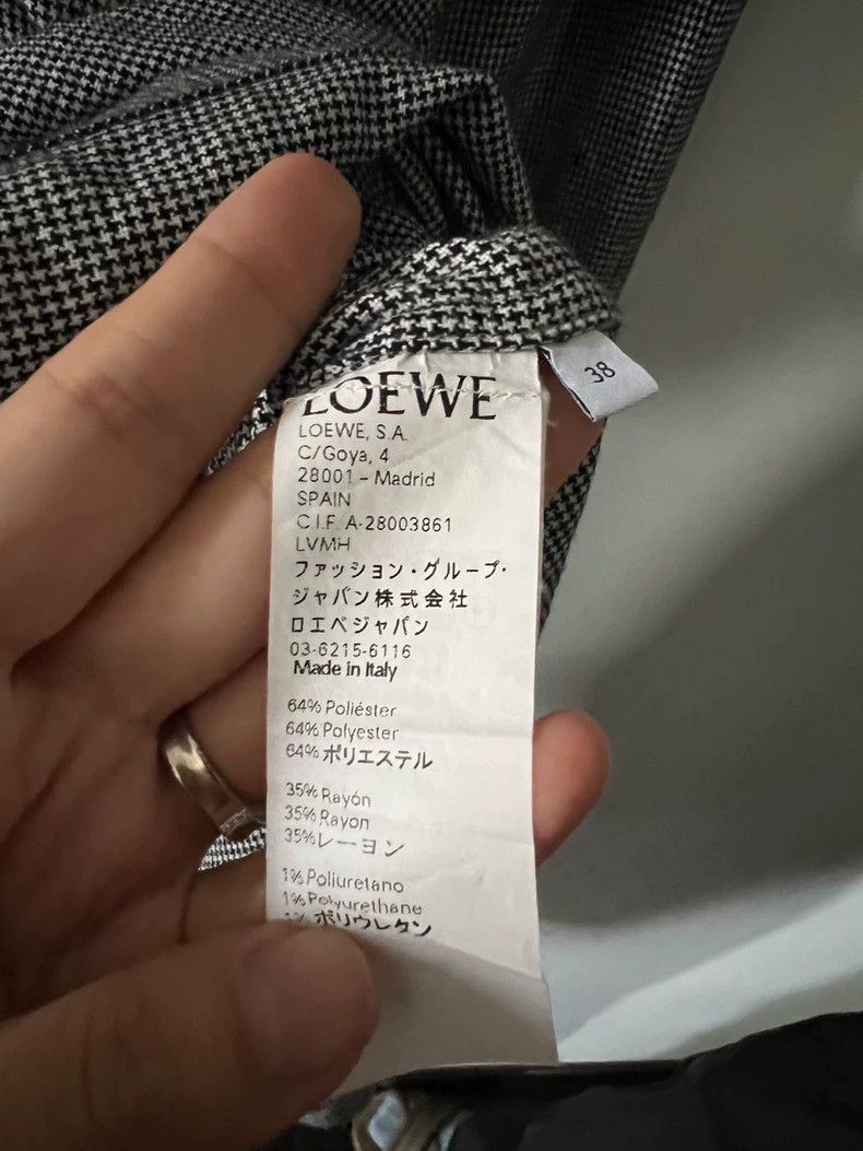 Loewe Loewe Fine Plaid Long Sleeve Shirt - dmc Size US M / EU 48-50 / 2 - 8 Thumbnail